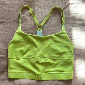 Outdoor Voices FreeForm Crop Top - Chartreuse / Yellow. Size small